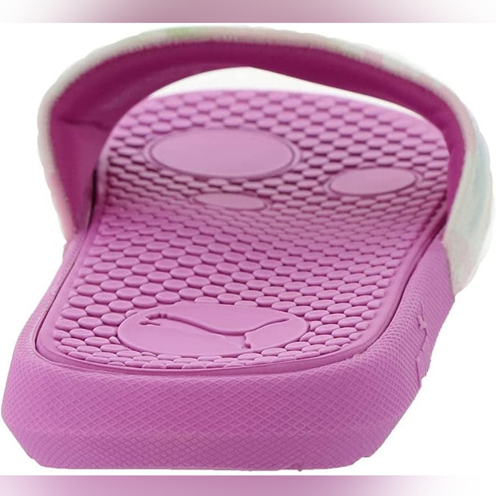 Puma Womens Cool Cat Pink Bleached Bright Slide Sandals Size 8 - Picture 5 of 6